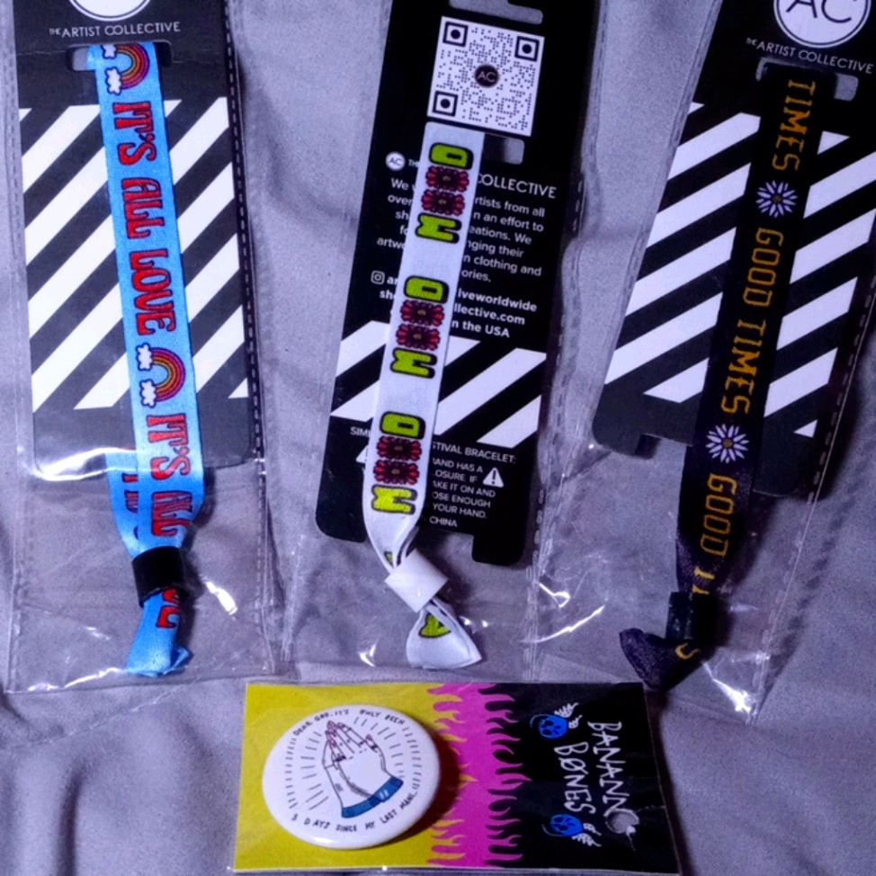 Bracelets + Pin Bundle